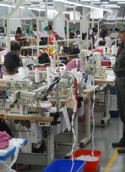 Svl stitching floor