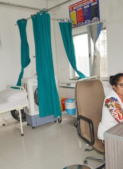 On-site medical room at SVL